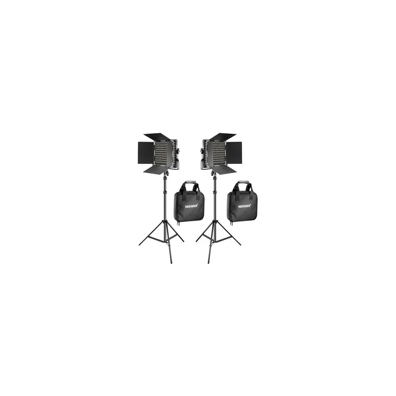 Kit Neewer 660 Bi Color LED, two lamps 40W 3200-5600K